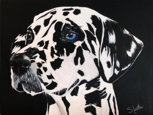 Dalmation painting